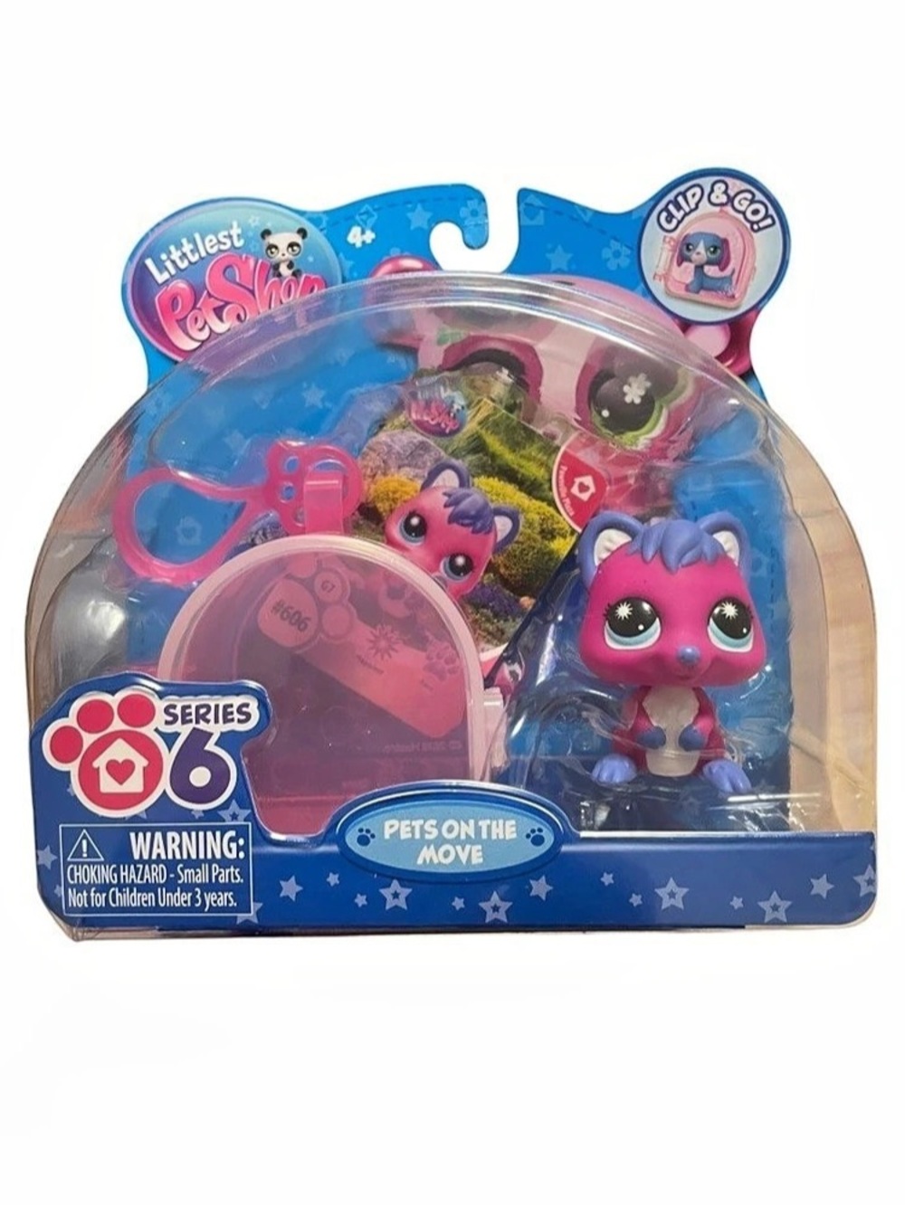 Littlest Pet Shop Series 6 #606 Quokka Pets on the Move LPS G7